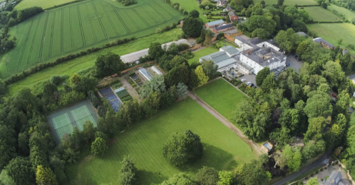 Rowton Hall Hotel external overview